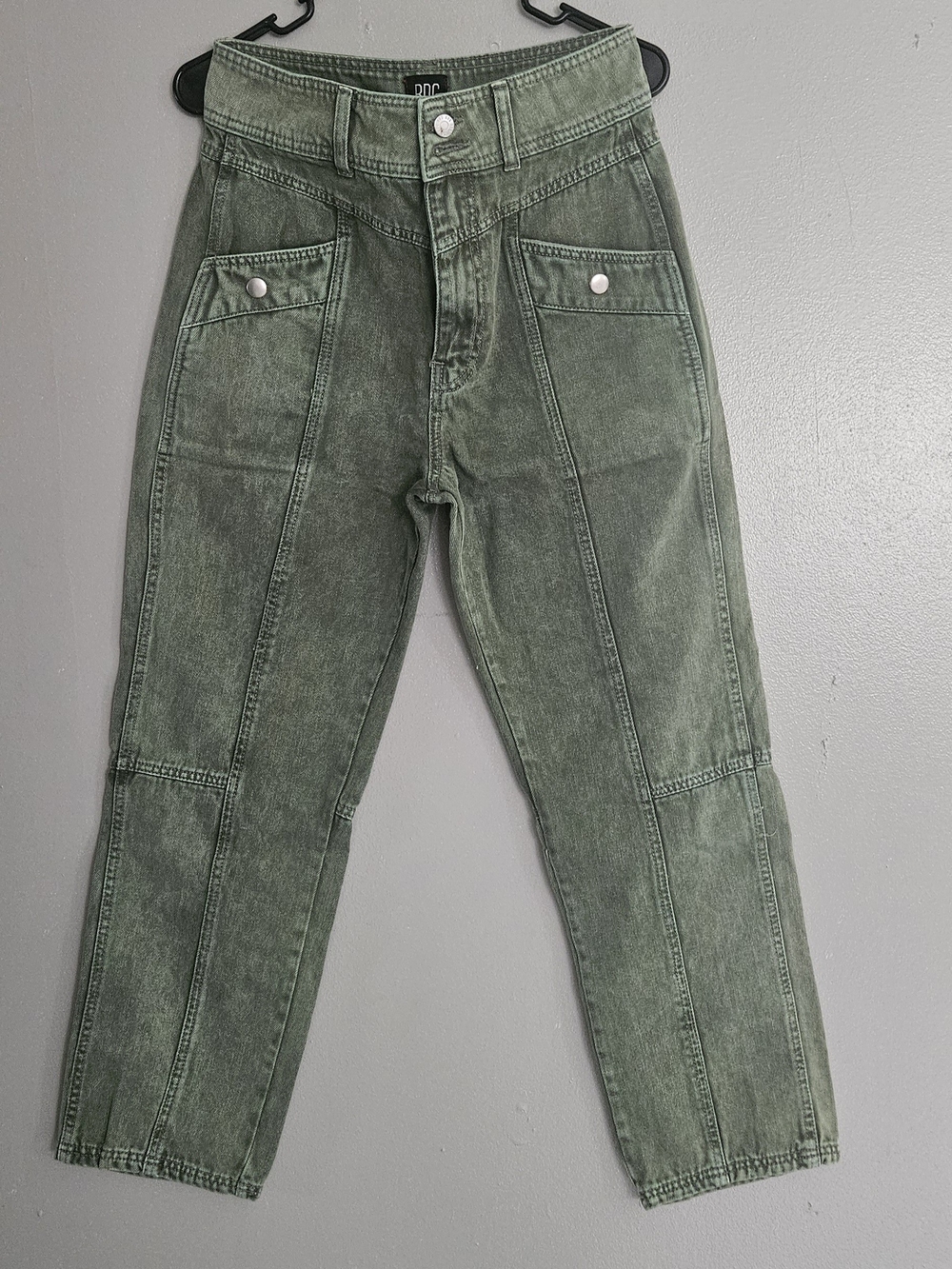 BDG Olive Green Relaxed Jeans